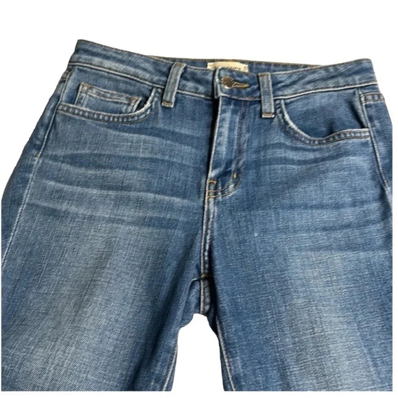 L AGENCE EL MATADOR  women jeans size 25 French slim high rise,Cropped fray - Picture 4 of 16